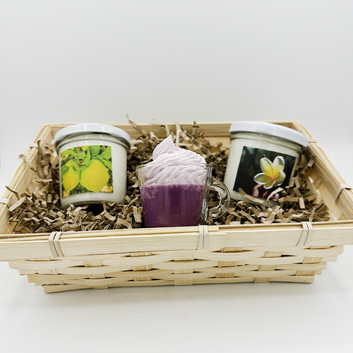 Coffret 3 bougies parfumées - Classiques & chantilly