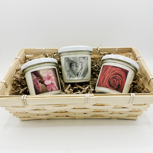 Coffret 3 bougies parfumées - Classiques