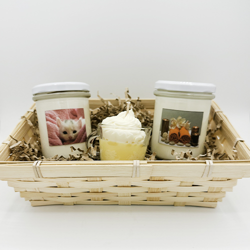 Coffret 3 bougies parfumées - Grandes classiques & chantilly