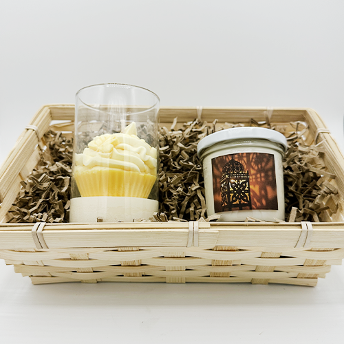 Coffret 2 bougies parfumées - Cupcake & classiques