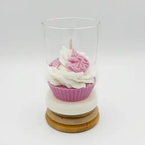 Les bougies cupcakes - Licorne